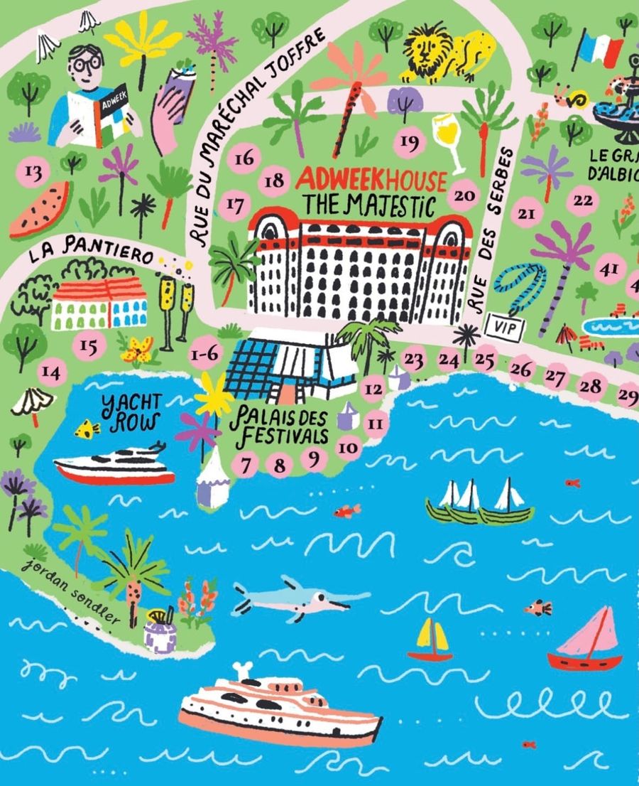 Jordan Sondler for AdWeek x Cannes