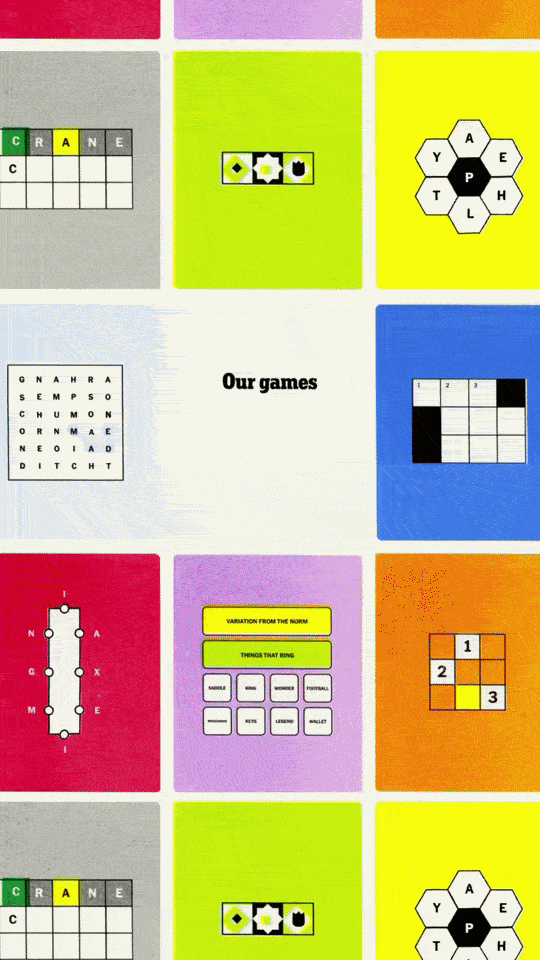 Angel Tianying Yu for The New York Times Games