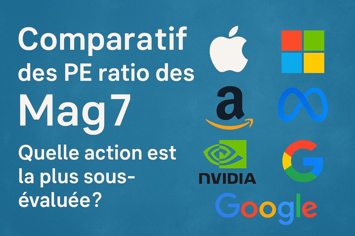 Comparatif des PE ratio des Mag7