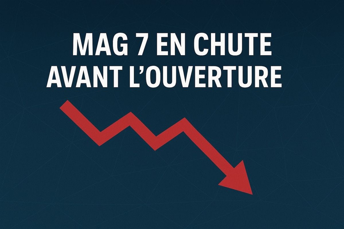 Analyse Pré-Marché des Actions du Mag 7 (AAPL, AMZN, GOOG, META, MSFT, NVDA, TSLA) - 7 Avril 2025