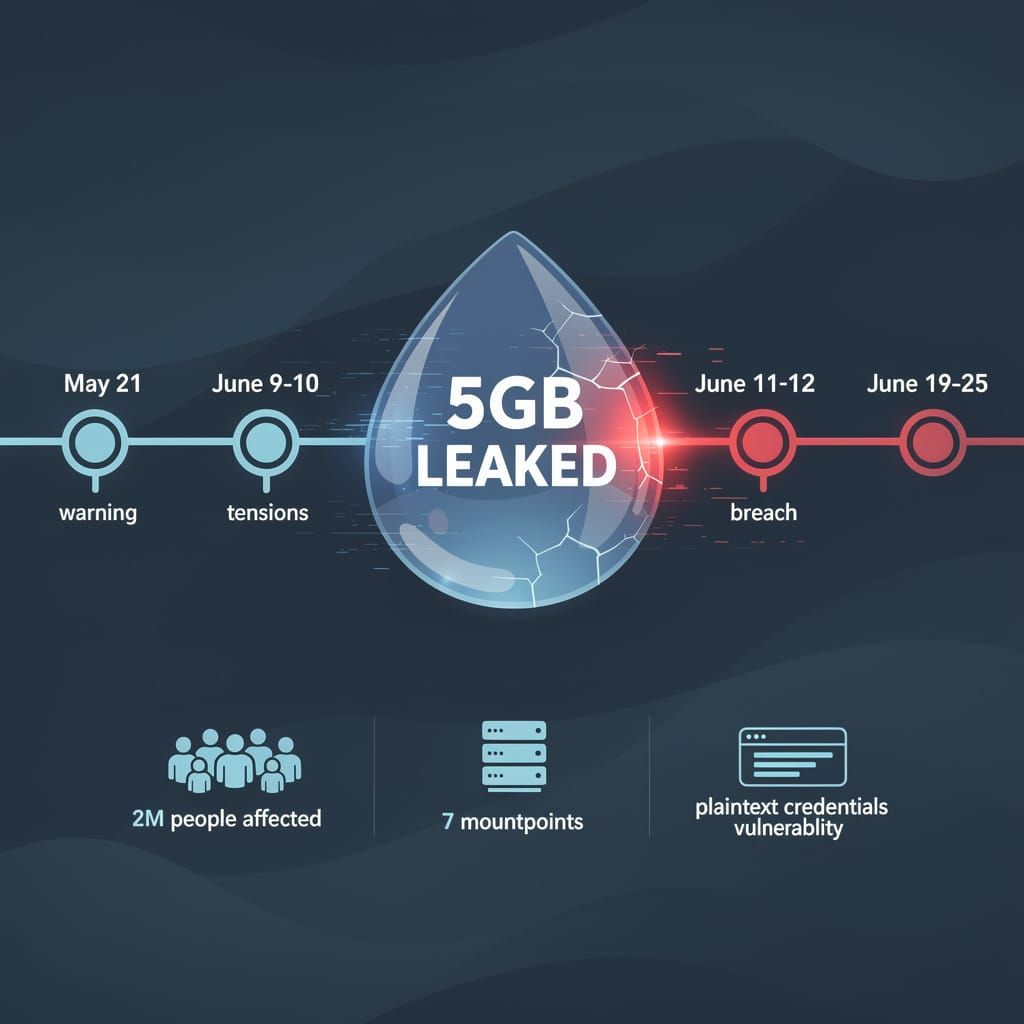 5GB Data Leak: Cal Water Breach in California Linked to Tehran-backed Handala Group
