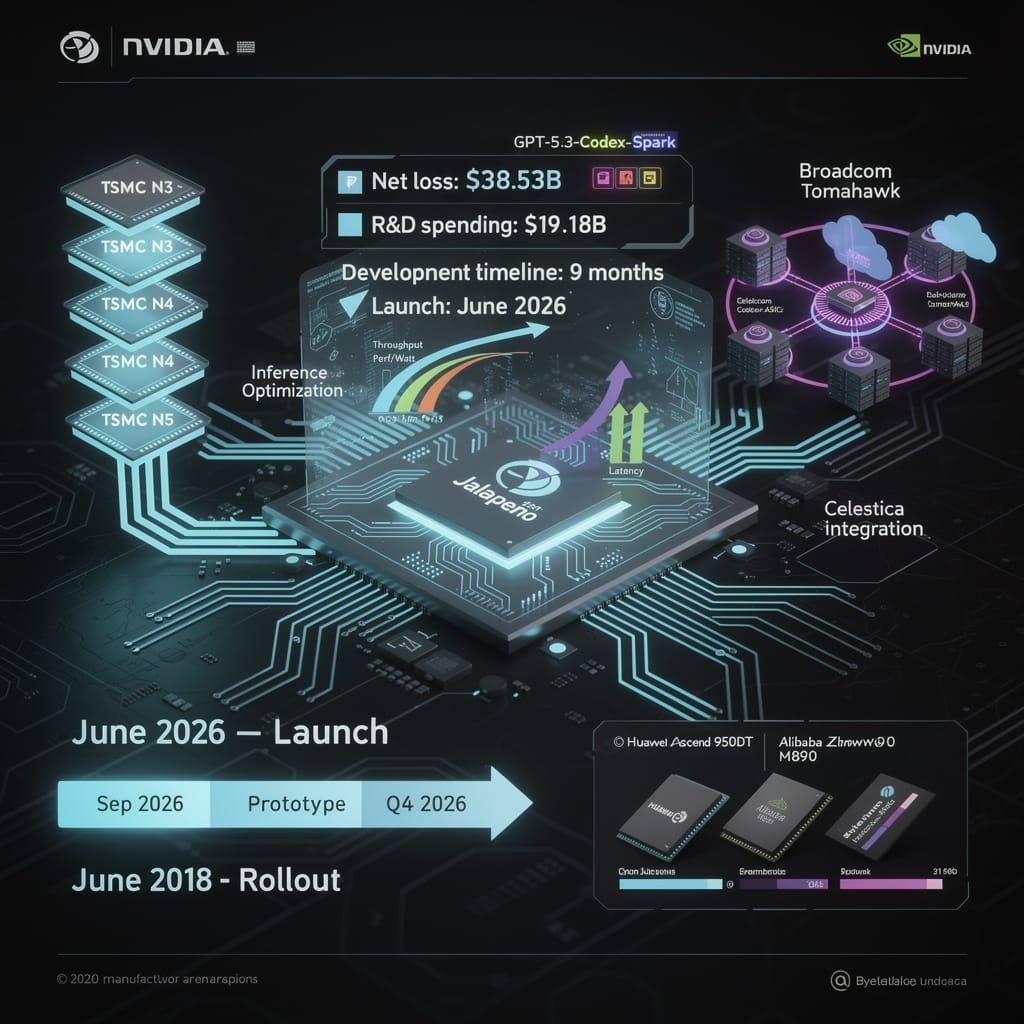 $38.53B Loss: OpenAI Launches Jalapeño custom ASICs in US to Slash Inference Costs