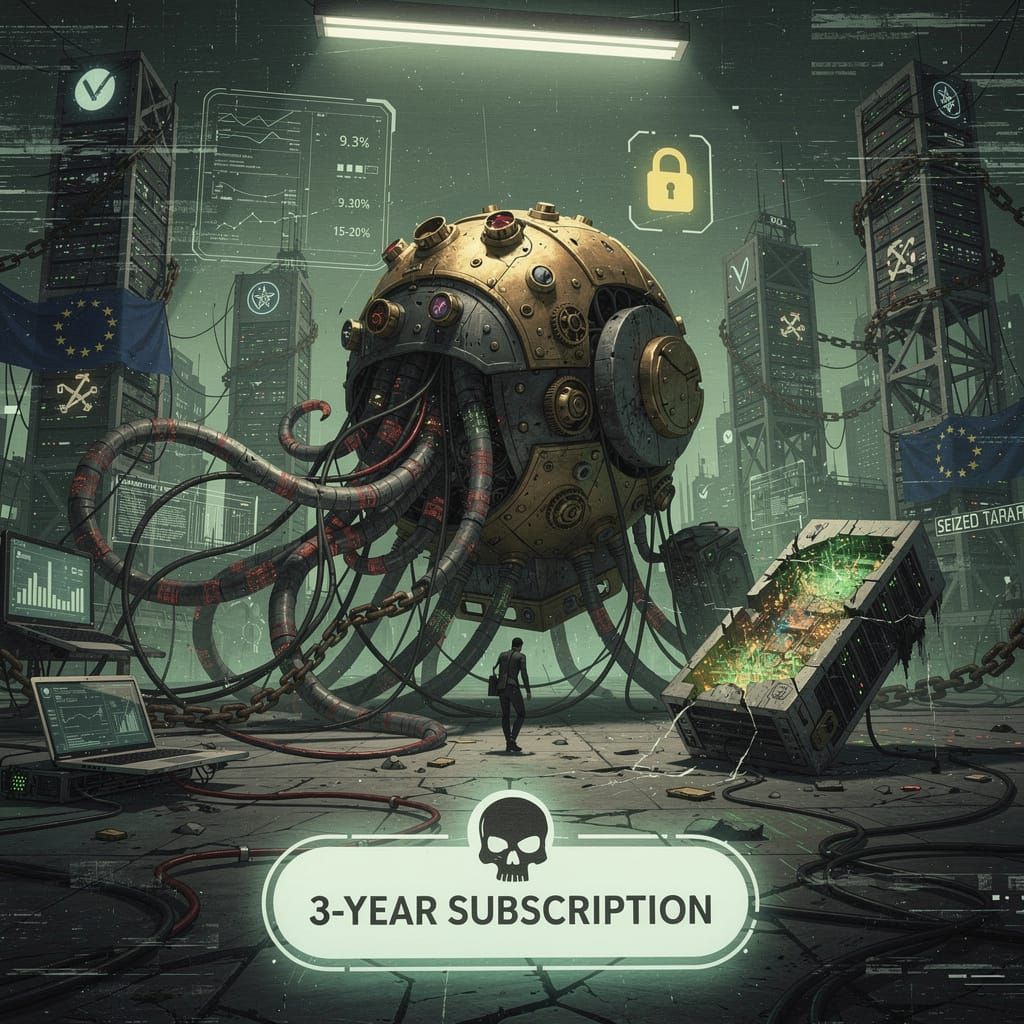 9.3% VPN Crash: Europe Seizes Servers, Russia Tariffs, Your Data Gets Turduckened