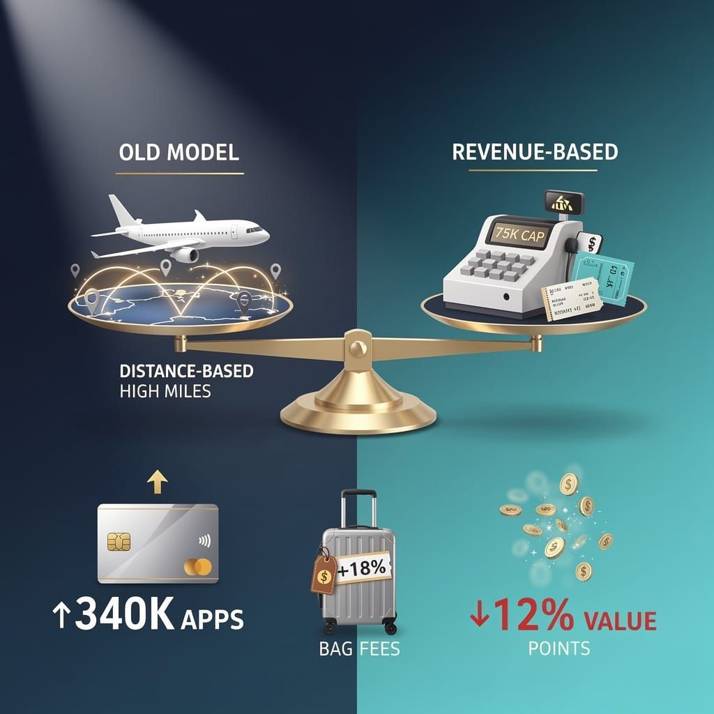 United Caps Miles at 75K Per Ticket: Revenue-Based Loyalty Reshapes Air Travel