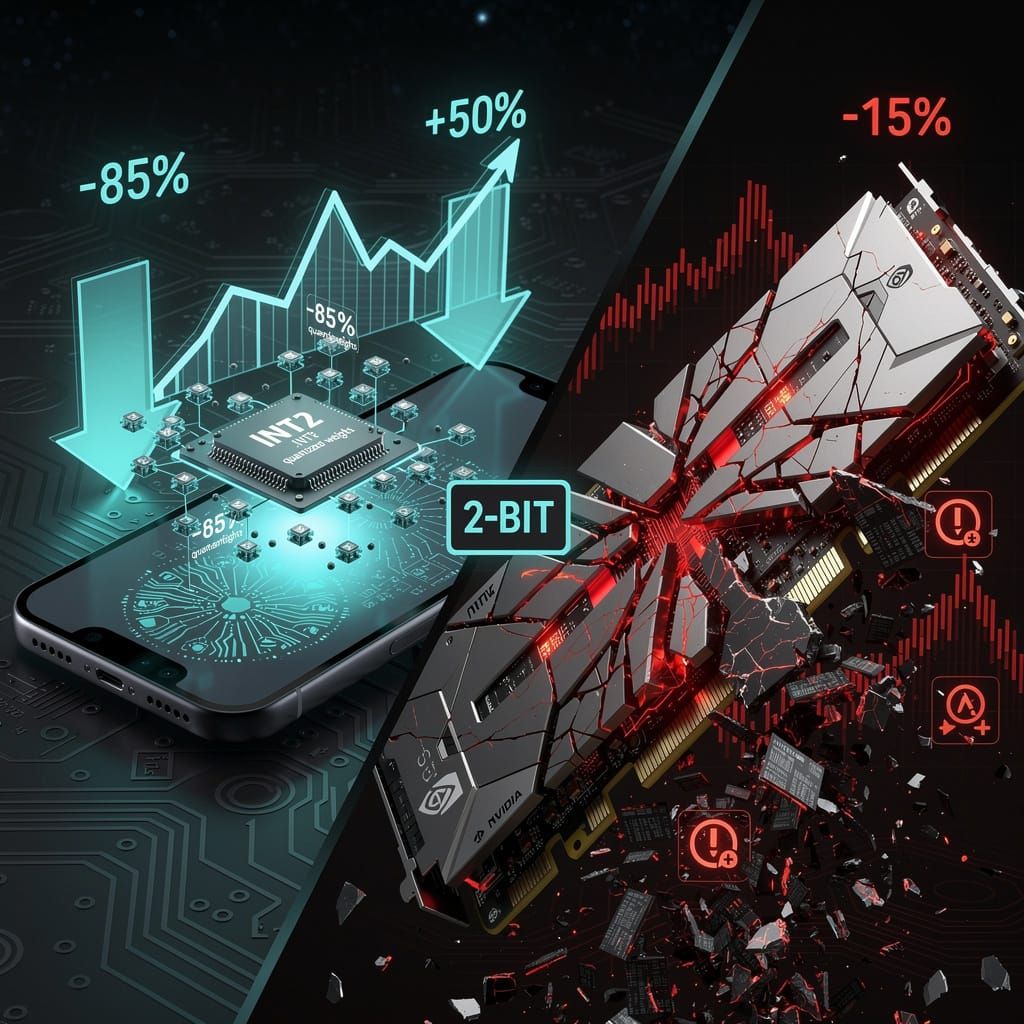 9.3% Market Crash: AI Models Now Run on Phones, Edge Stocks Surge 50%