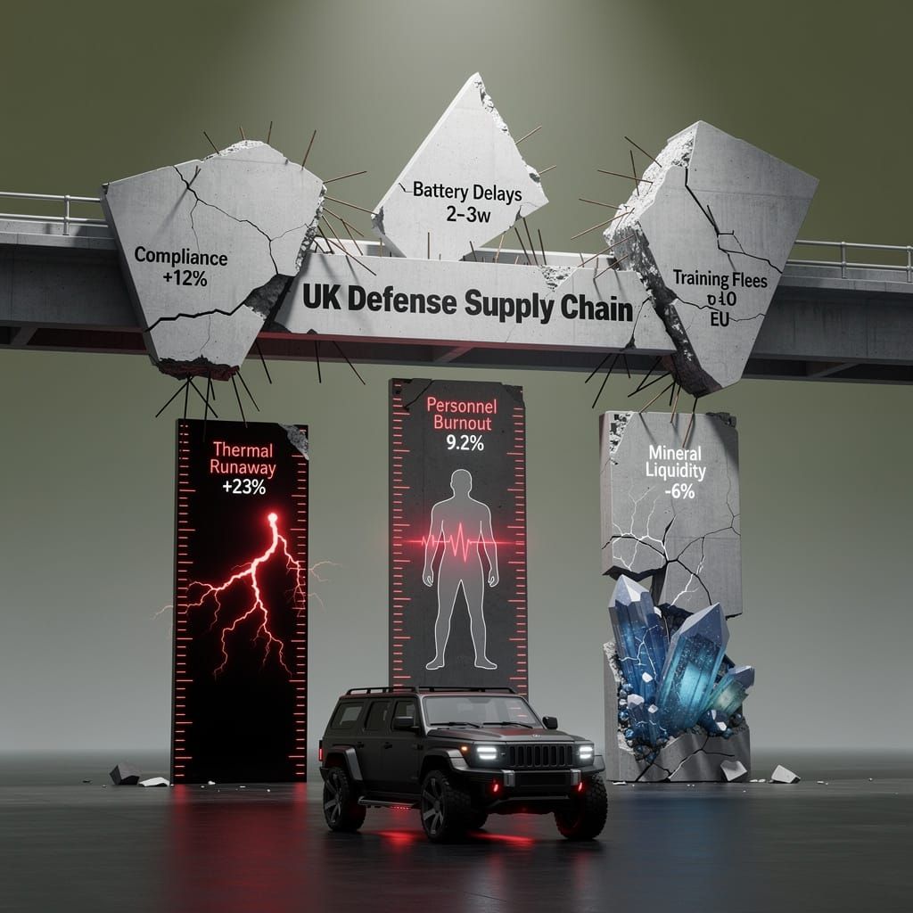 UK Defense Supply Chain Crisis: GM Hit With Retroactive Liability, Costs Surge 12%