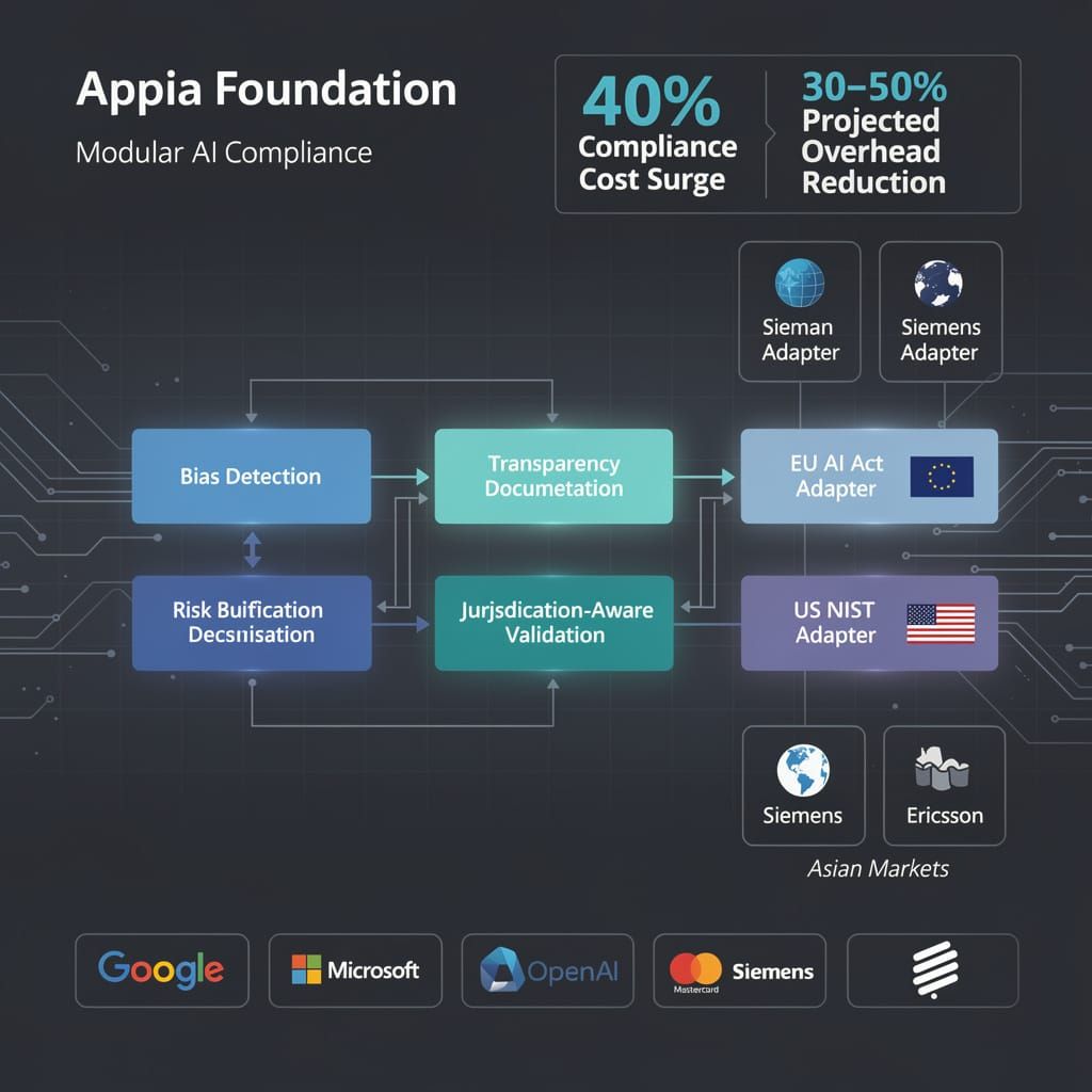 40% Compliance Cost Surge: Appia Foundation Launches Modular AI Accountability Framework Backed by Google, Microsoft, OpenAI