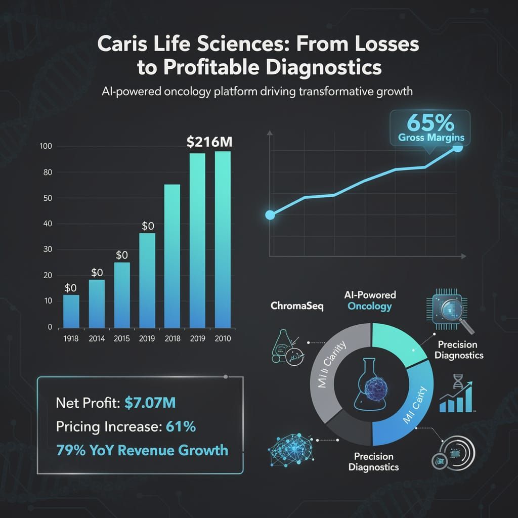 $216M Revenue, 79% Growth: Caris Life Sciences Just Made Precision Oncology Profitable