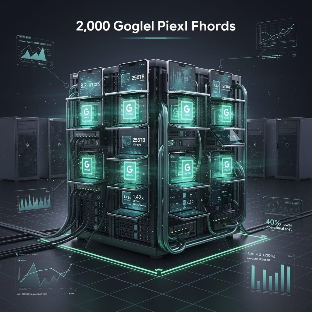 2,000 Recycled Smartphones Outperform $240K Server Lab at UCSD — 40% Cost Savings