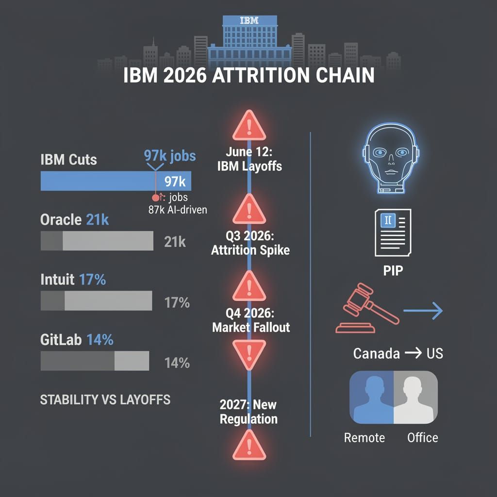 87,714 AI-Driven Job Cuts: IBM and Tech Giants Shift to Labor Arbitrage in US