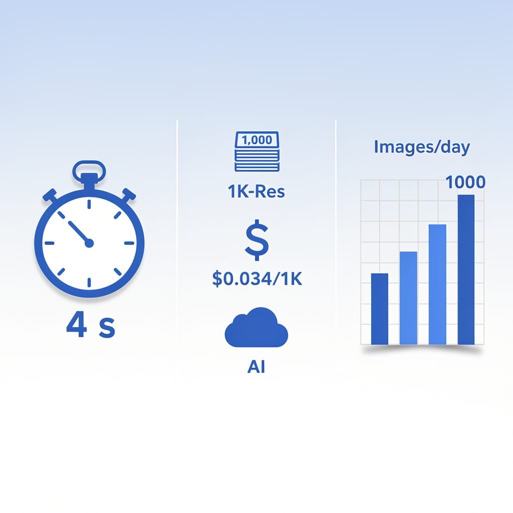 Google's Nano Banana 2 Lite: Sub-4-Second 1K Image Synthesis at $0.034 per 1,000 Reshapes Ad Production Pipelines