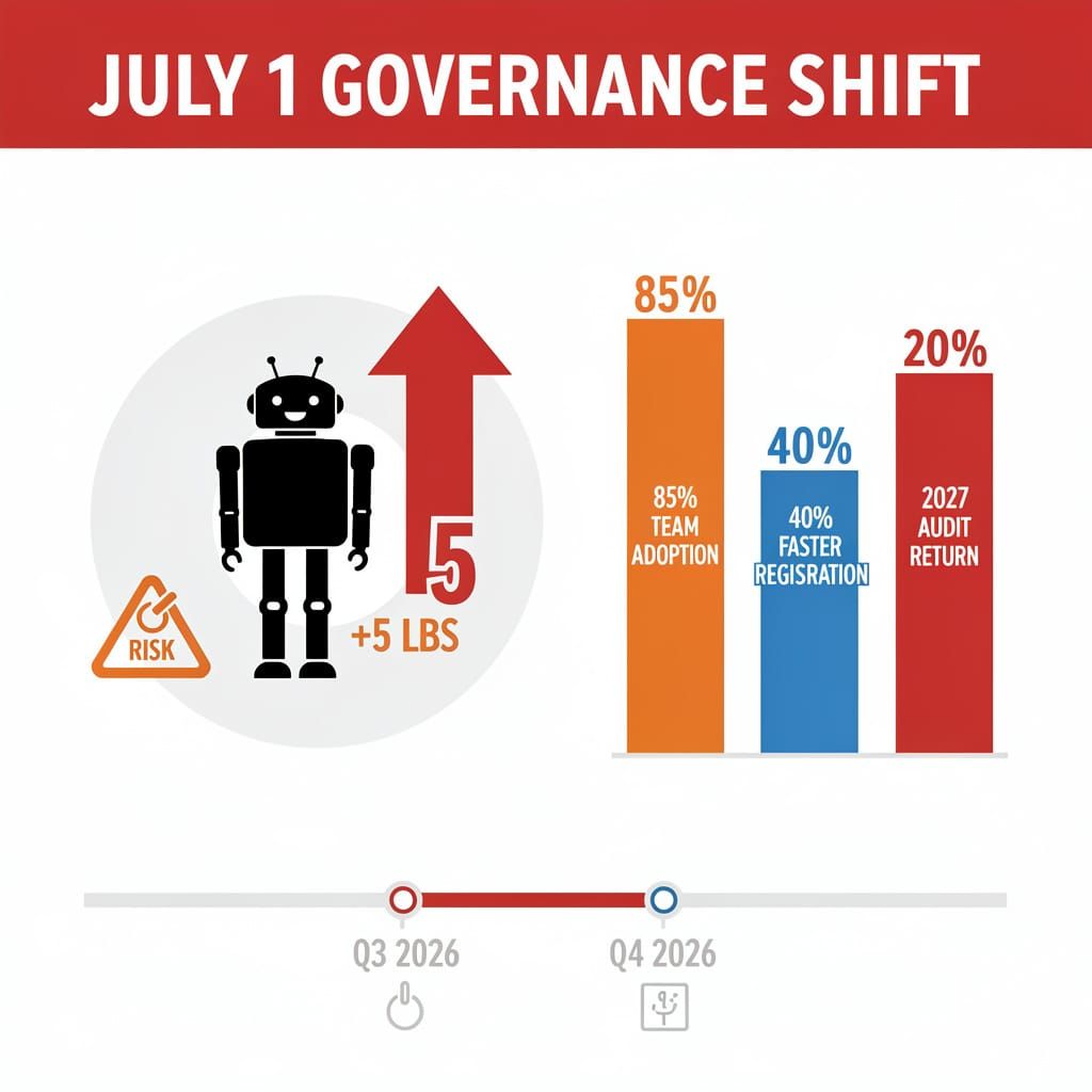 +5lb Robot Weight Limit: Governance Shift in Robotics Increases Collision Risk