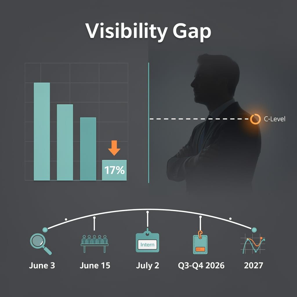 17% Efficiency Drop: Visibility Gap Risks Professional Merit in Global Workplaces