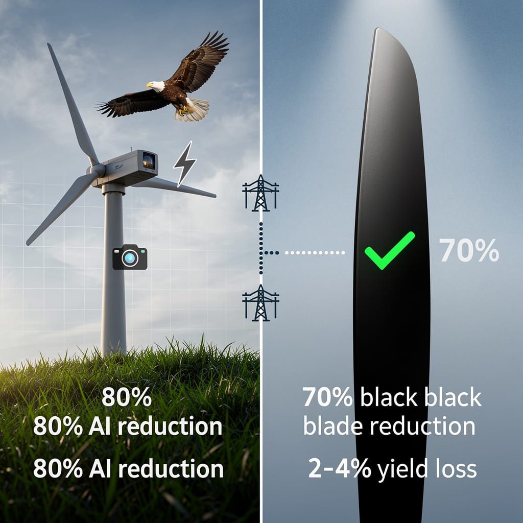80% Collision Drop in Wyoming: AI Avian Systems Trade Energy Yield for Wildlife Compliance