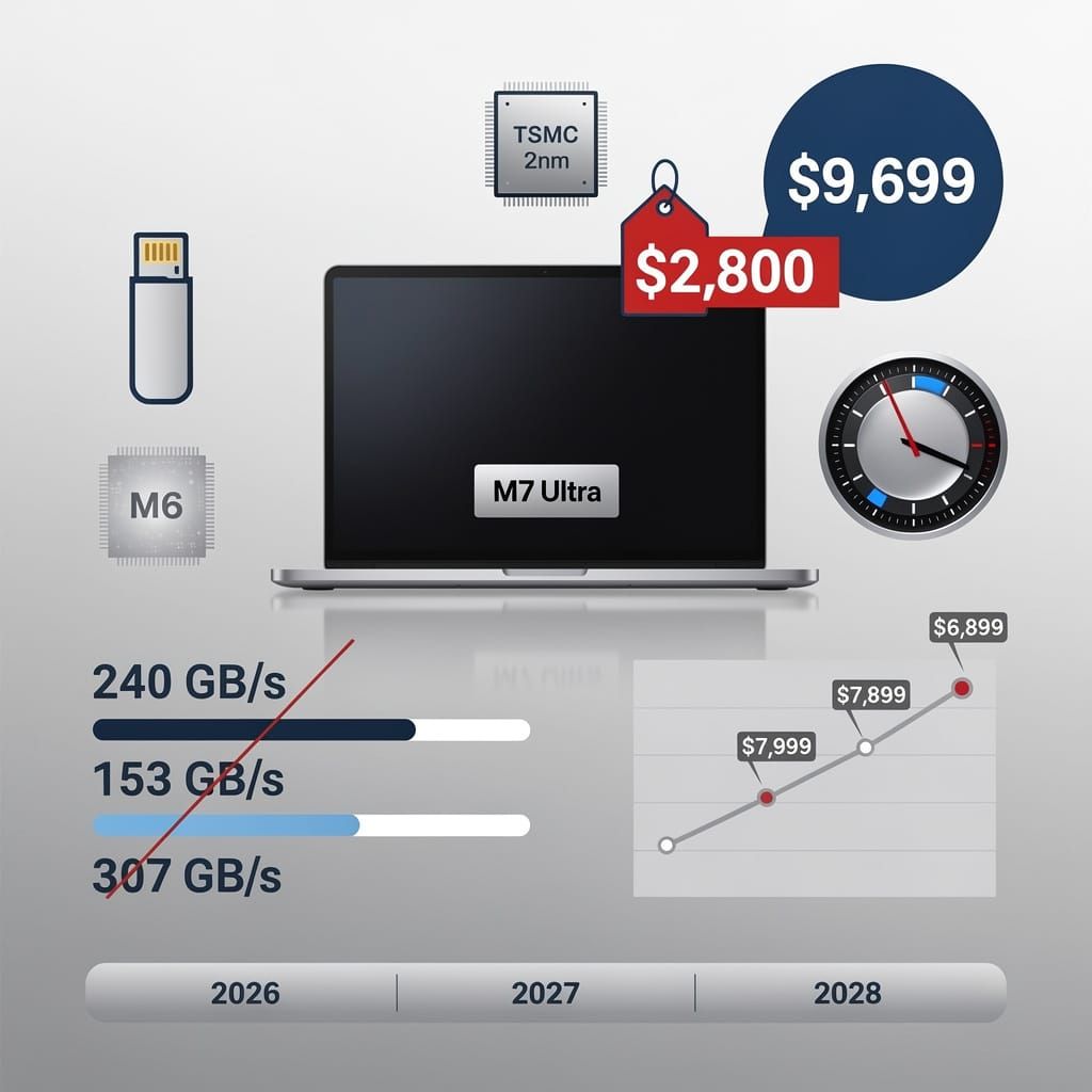 Memory Scarcity: Apple Cuts M6 Mid-Tiers Amid 40% Price Surges for AI Pivot
