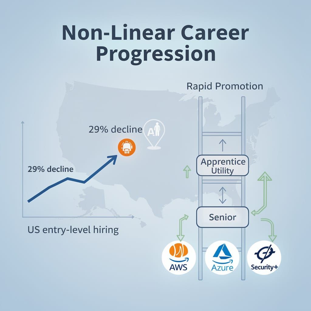 29% Decline in US Entry-Level Tech Hiring: AI Shift Forces Move Toward Skill-Based Acceleration
