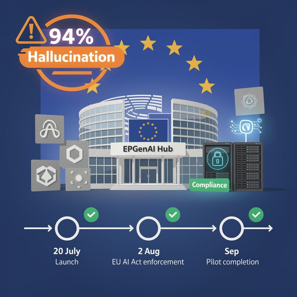 94% Hallucination Risk: European Parliament Launches EPGenAI Hub to Secure Legislative Integrity