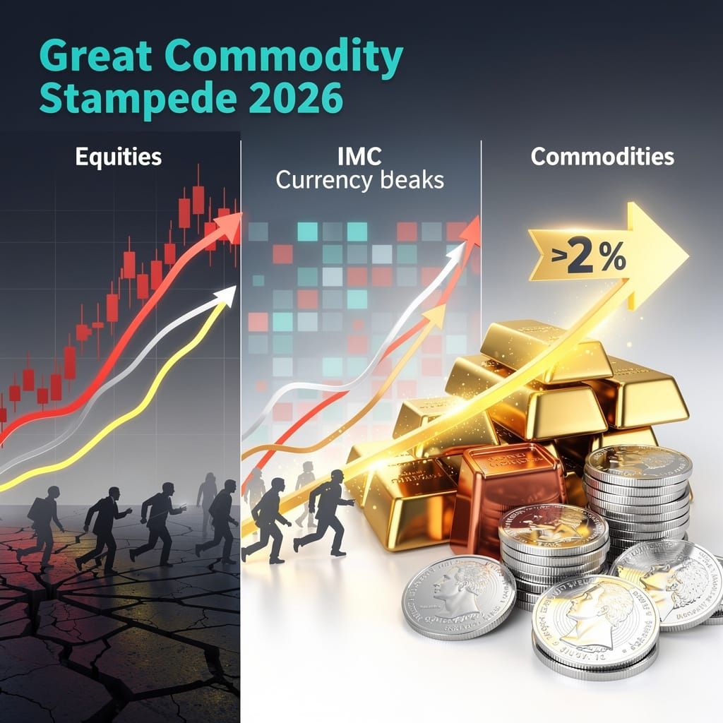 Commodity Stampede 2026: Investors Flee Equities Into Already-Priced 'Safety'