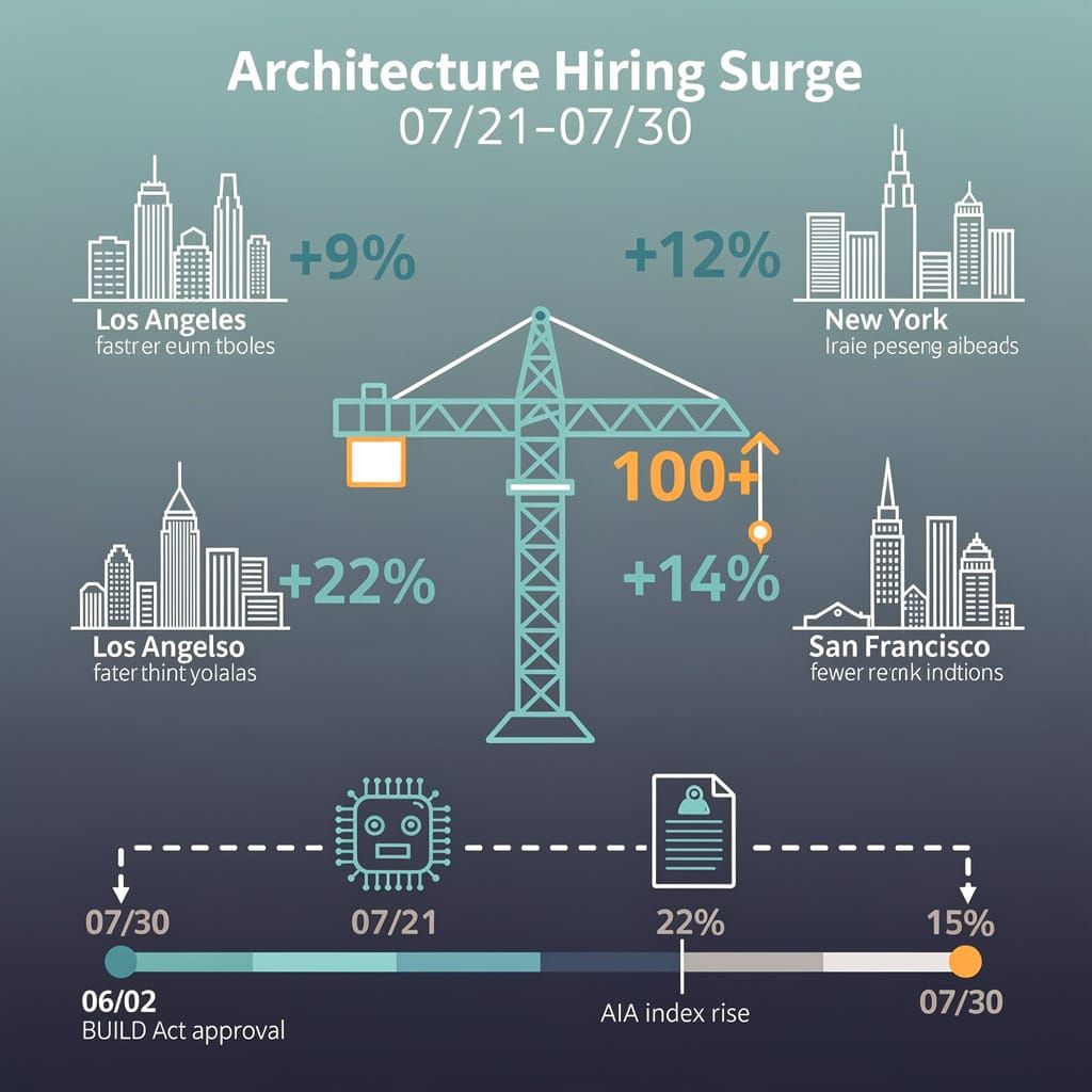 Architecture Hiring Spree vs. Tech Layoffs: 3 Signals Reshaping the U.S. Job Market
