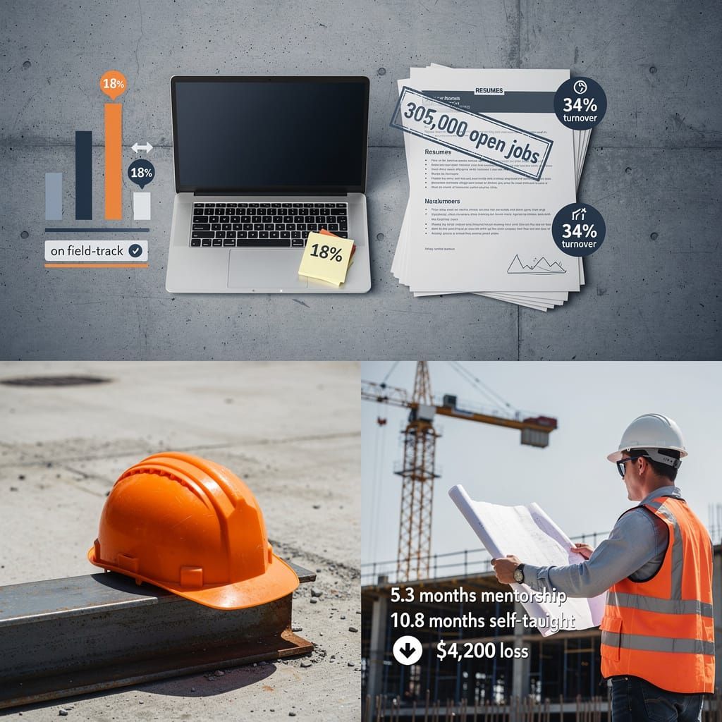 305K Construction Jobs Open — But New Hires Hit a Skills Ceiling