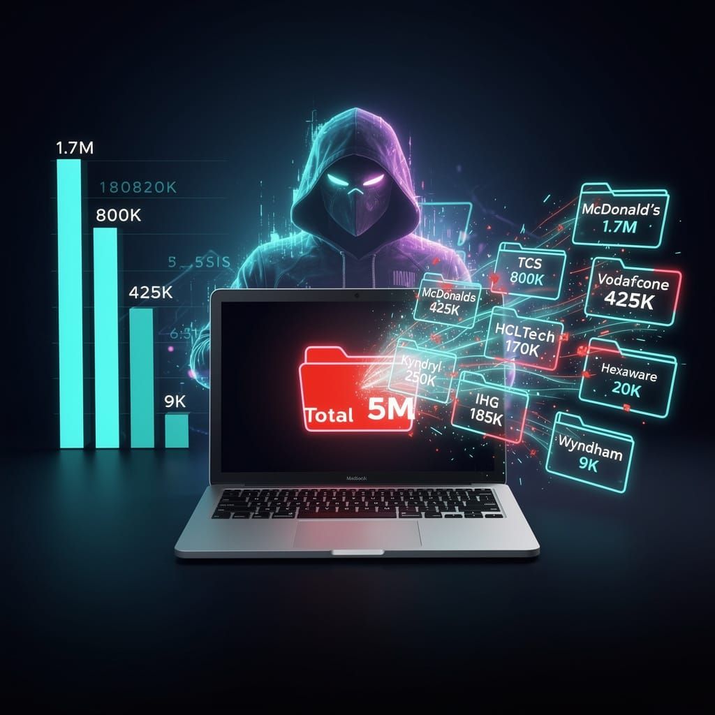 5 Million Records, One Login: TheHatman's Entra ID Harvest Exposes McDonald's, TCS, Vodafone
