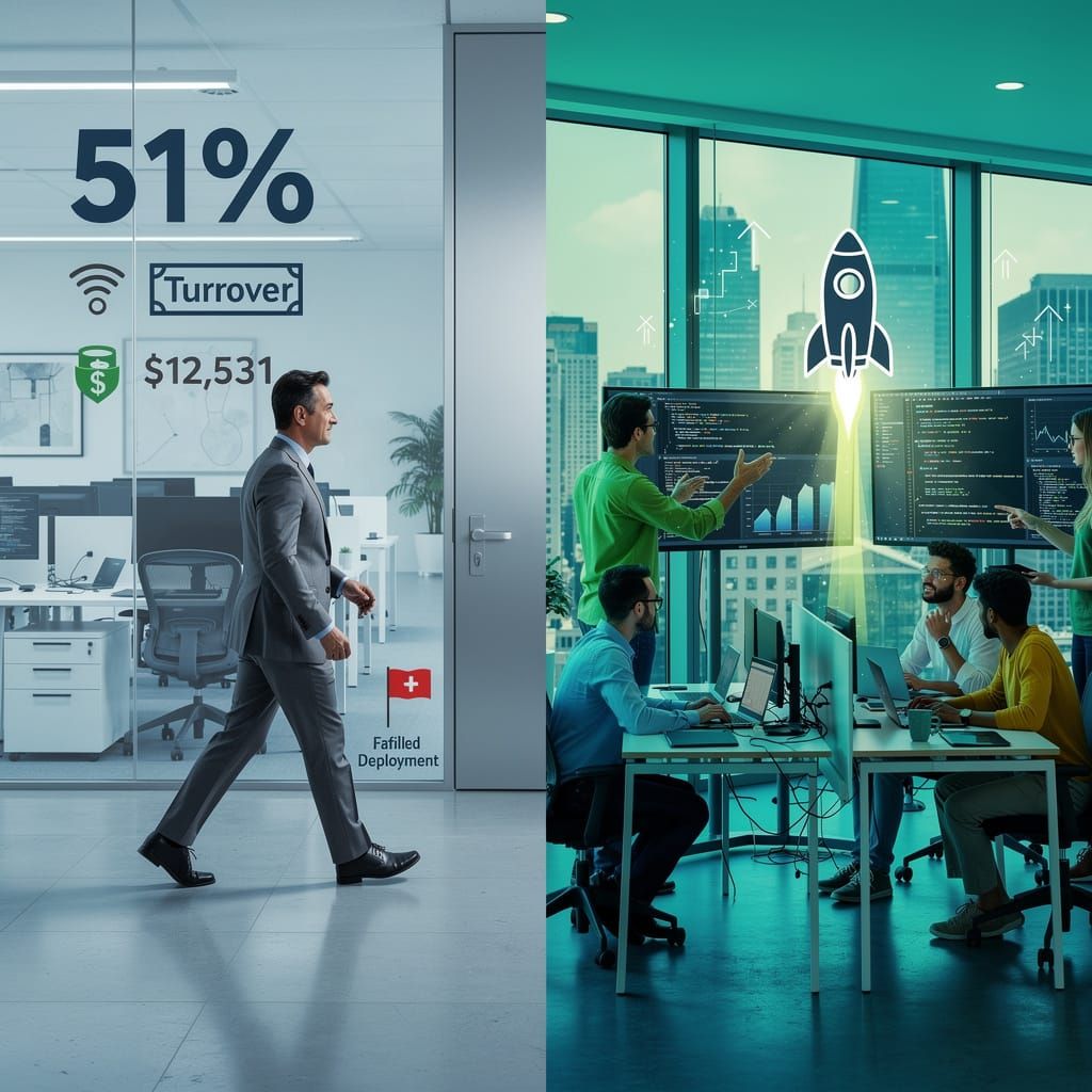 51% Turnover, $12.5K per Exit: How One Departure Exposed Biotech's Trust Collapse