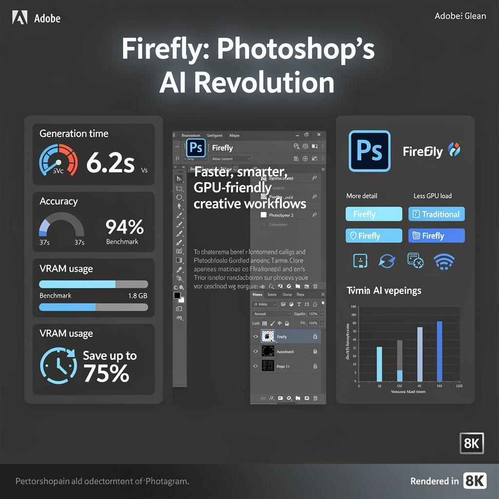 83% Faster Edits: Adobe Firefly AI Cuts Photoshop Latency to 6.2 Seconds in Beta