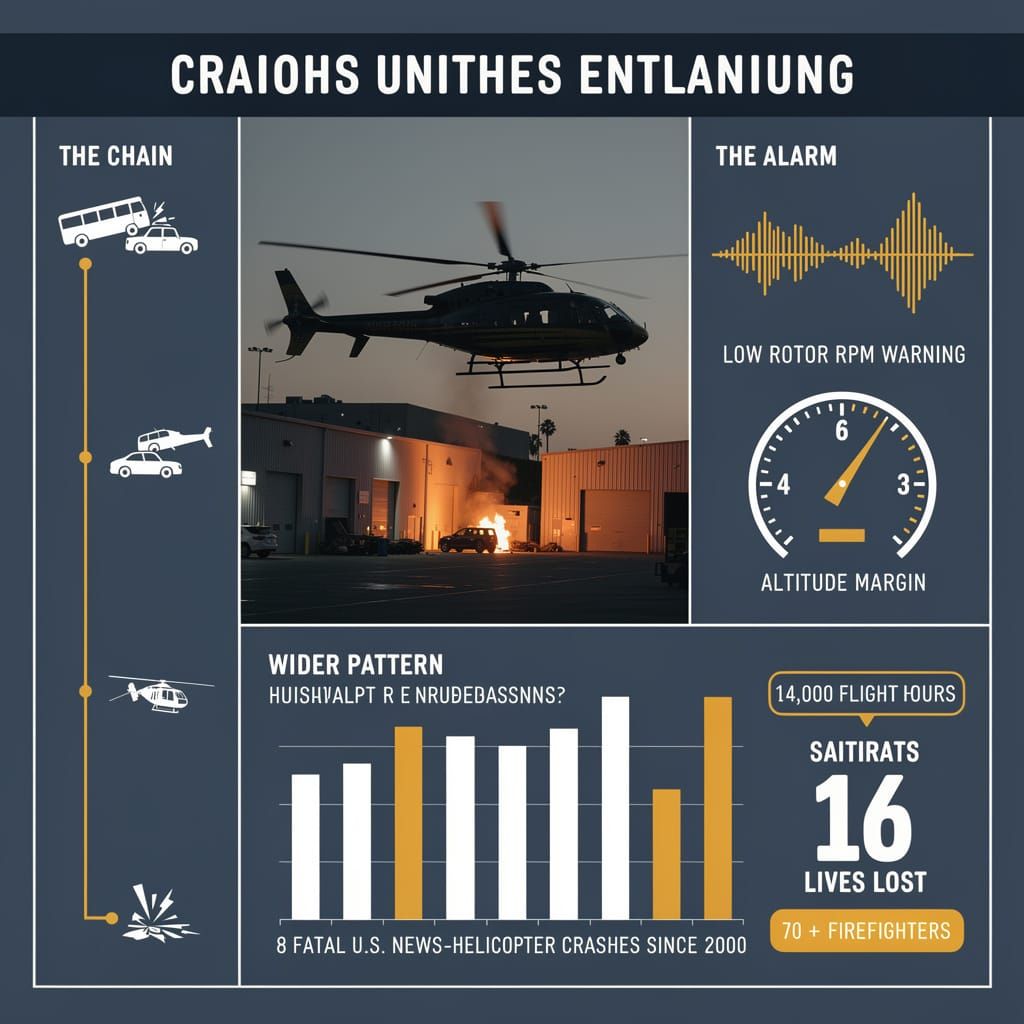 🚁💥 News Helicopter Crash Deaths Renew Aviation Safety Scrutiny