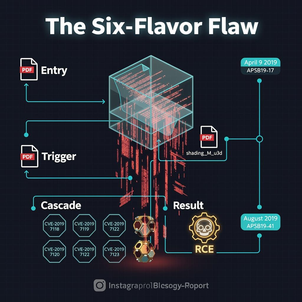 Six-Flavor 3D PDF Flaw Made Adobe Reader an RCE Vector