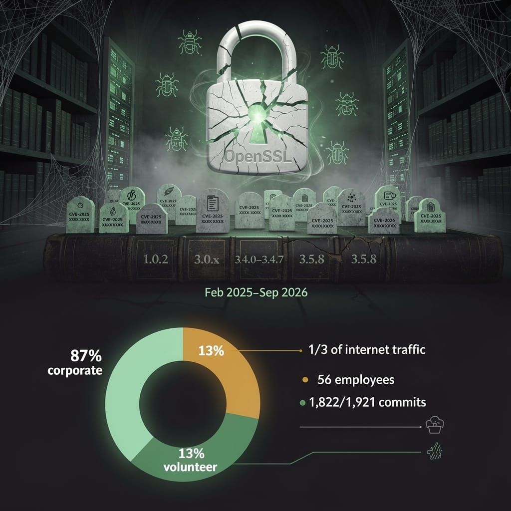 OpenSSL's 40+ Flaws Underscore a Corporate-Dependent Ecosystem