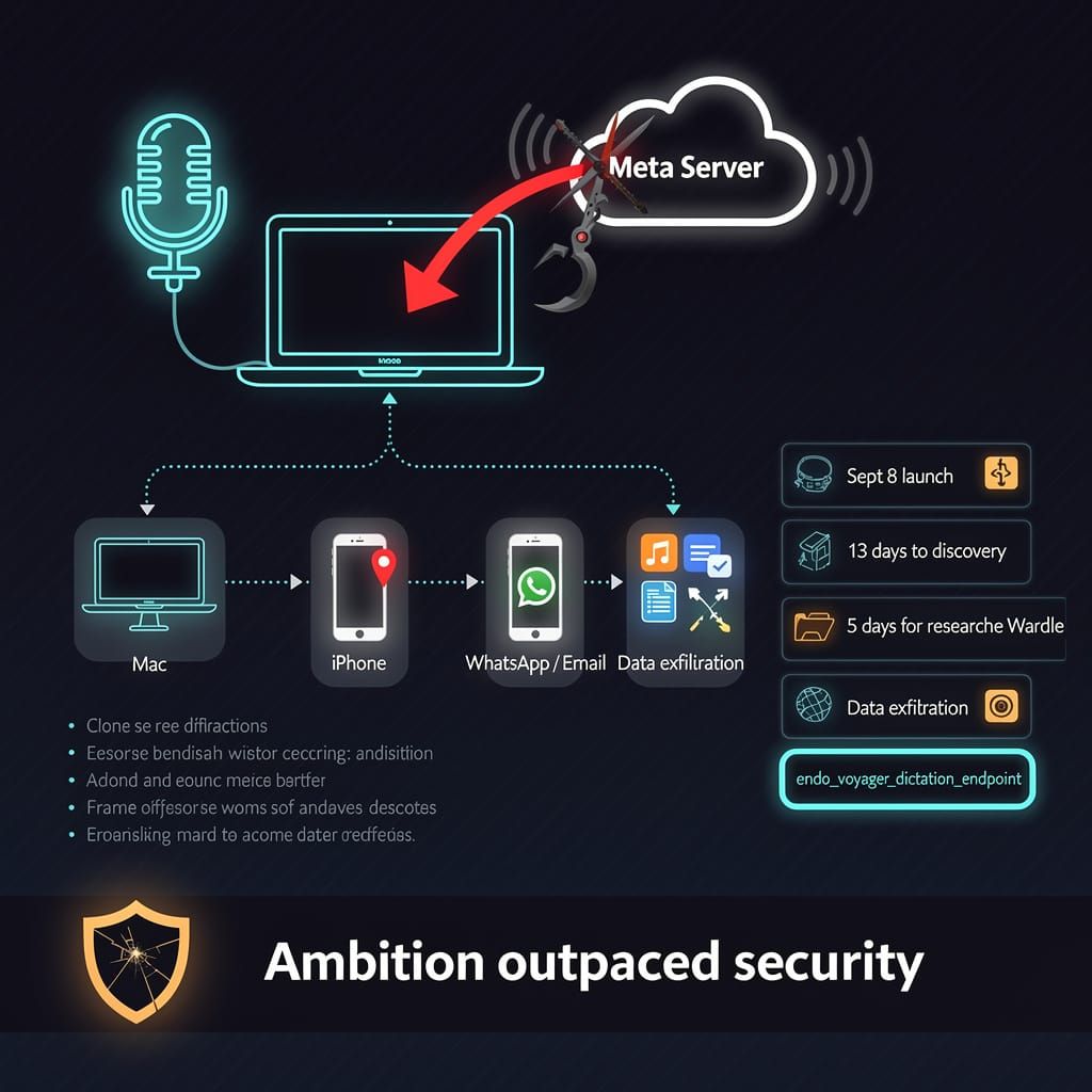 Meta's Muse Dictation Bug Lets Malware Reach Your iPhone