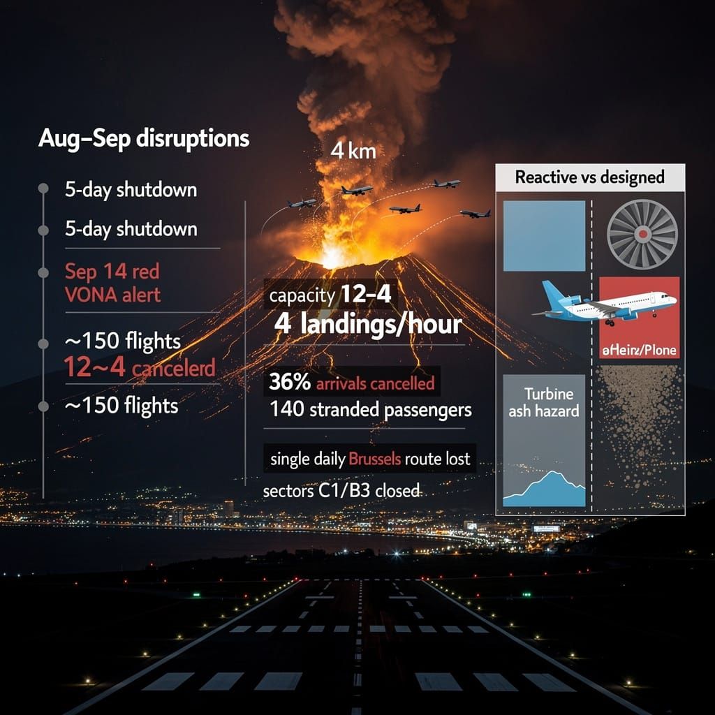 Etna Shuts Catania Airport, Cuts Landings From 12 to 4