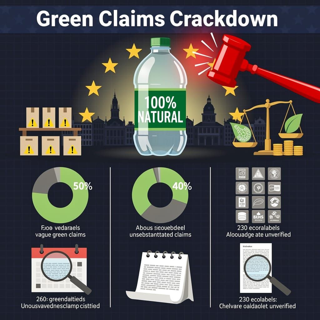 EU's greenwash crackdown makes certification mandatory