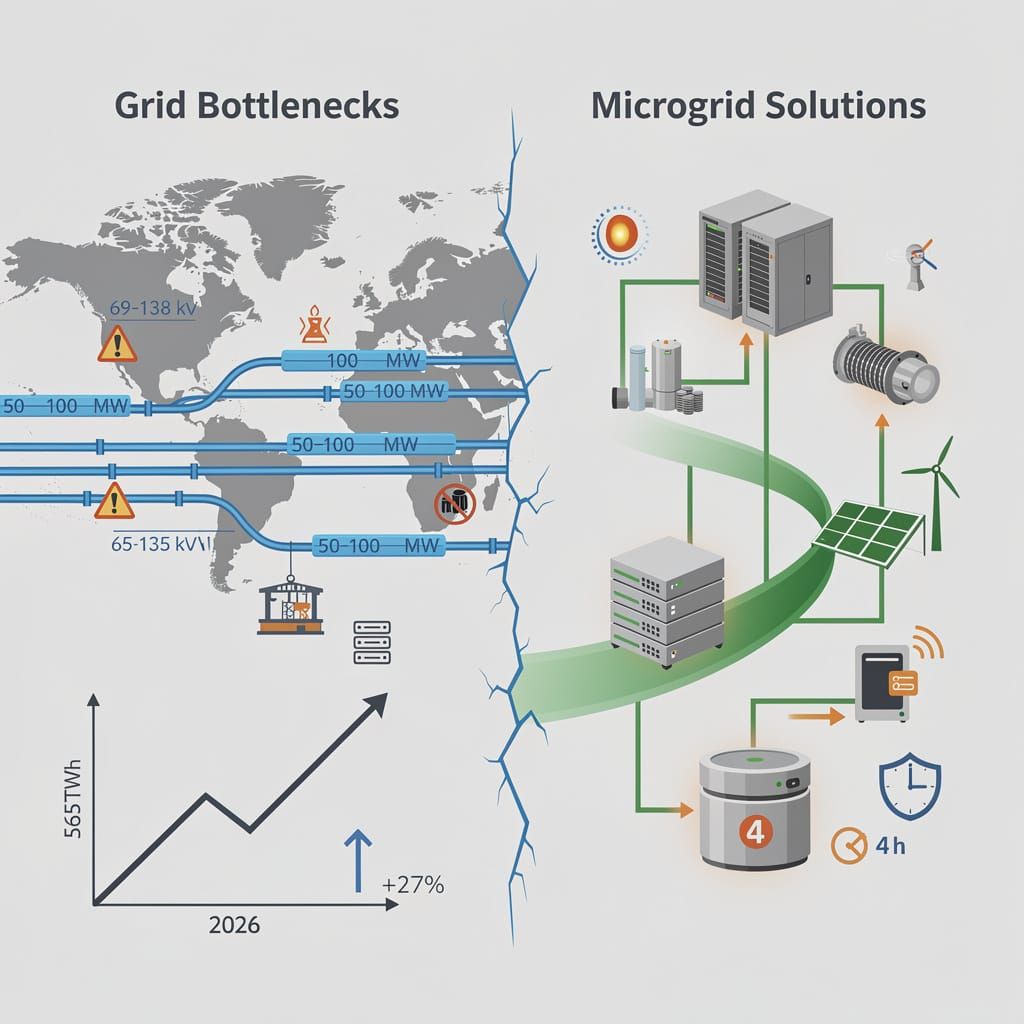 ⚡ AI Gridlock: Power Shortage Stalls Data Centre Build-Out