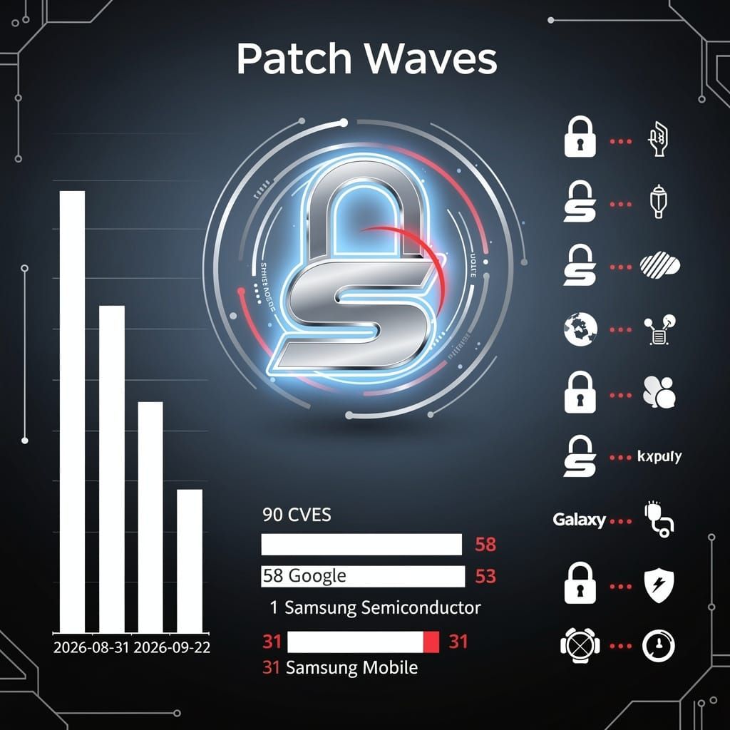 🔥 Samsung September Patch Fixes 90 Vulnerabilities
