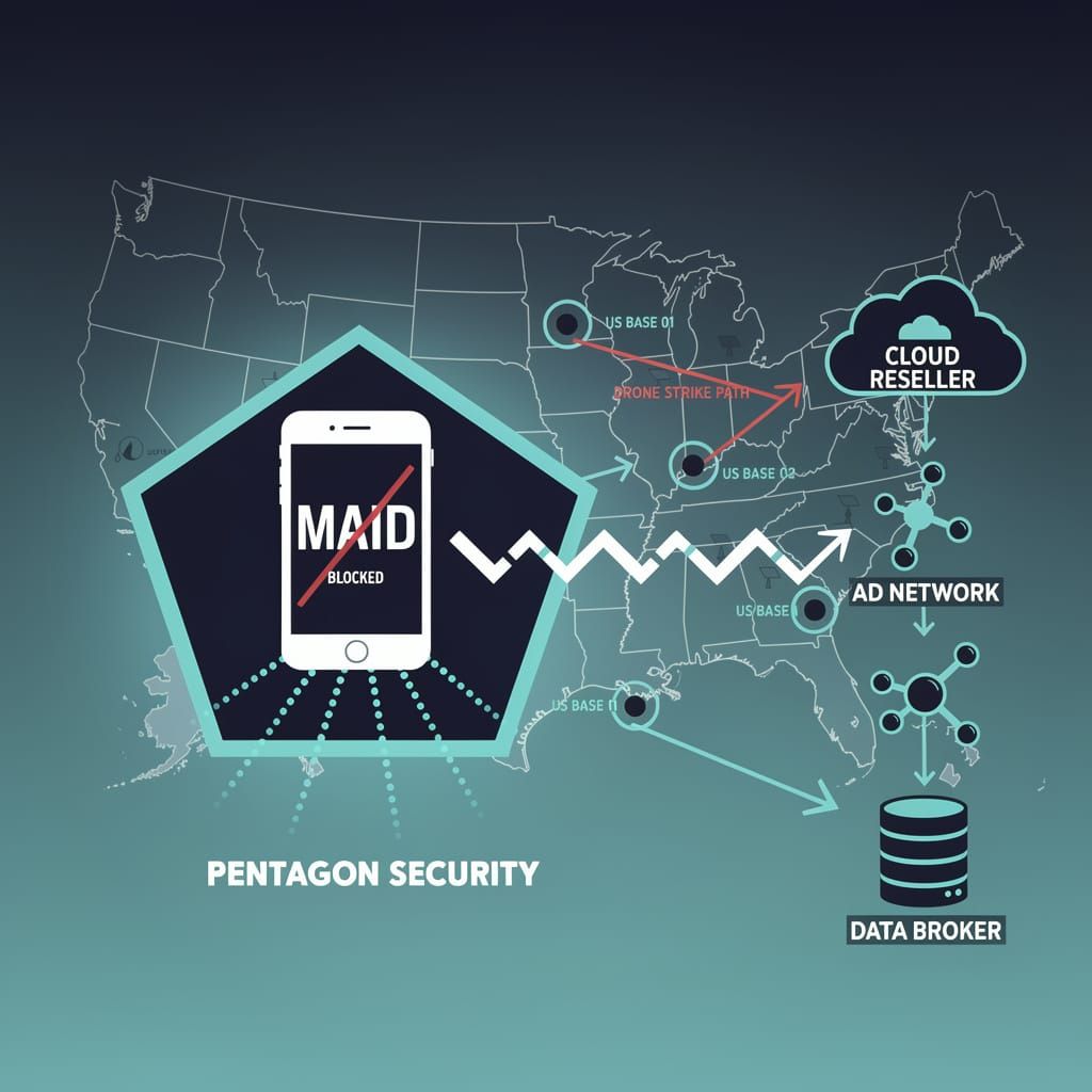 🎯 Pentagon Killed Mobile Ad IDs. Data Brokers Sold Troop Locations Anyway.