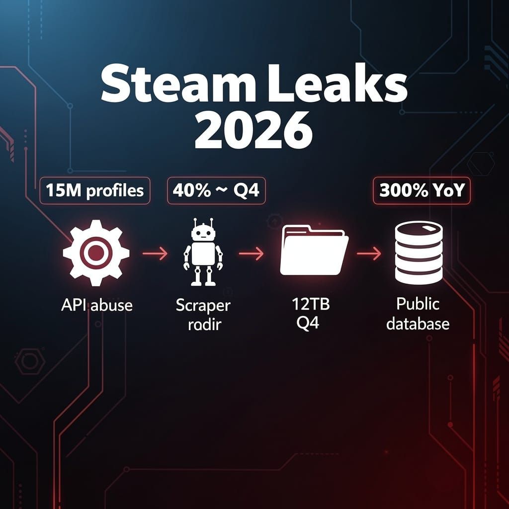 🎯 Steam Leak Exposes 15M Profiles, Unreleased Games