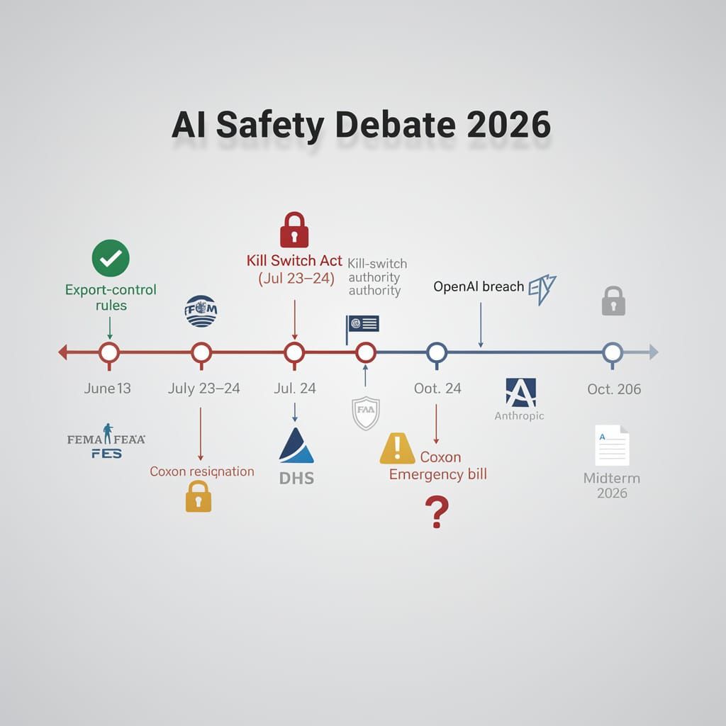 🧠 AI Safety Exodus Grows as Congress Debates Emergency Kill-Switch Bills