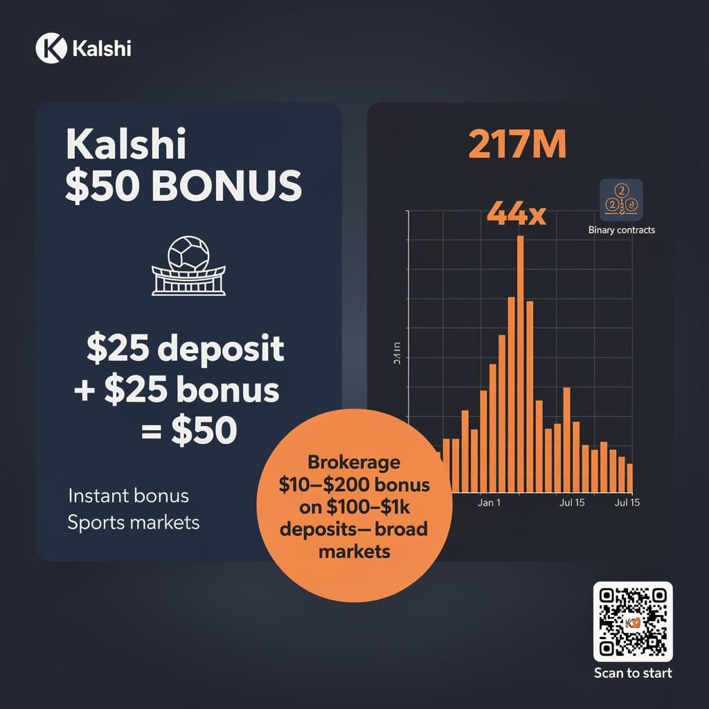 🎰 Kalshi's $50 Promo Is Volume Bait, Not Seed Capital