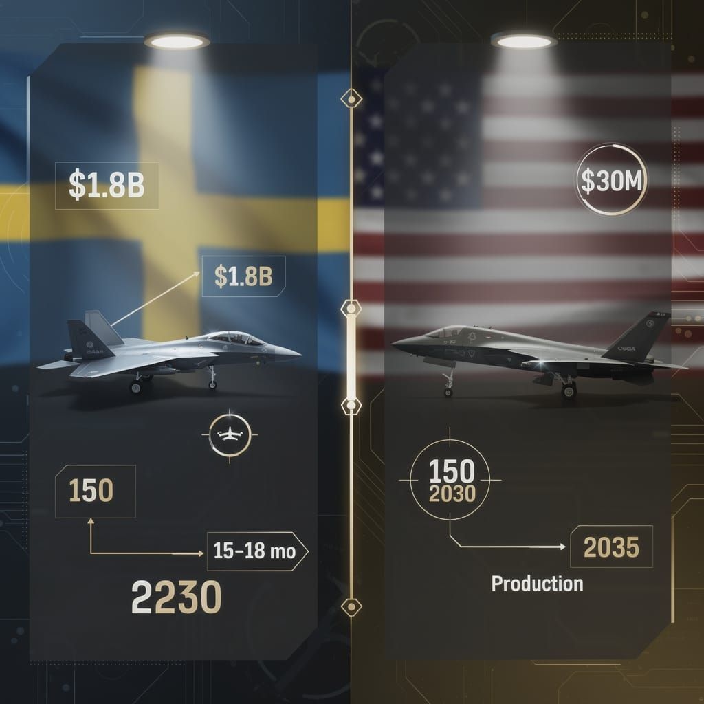 Saab A3 Loyal Wingman: European Autonomy Hedge or 2035 Pipe Dream?