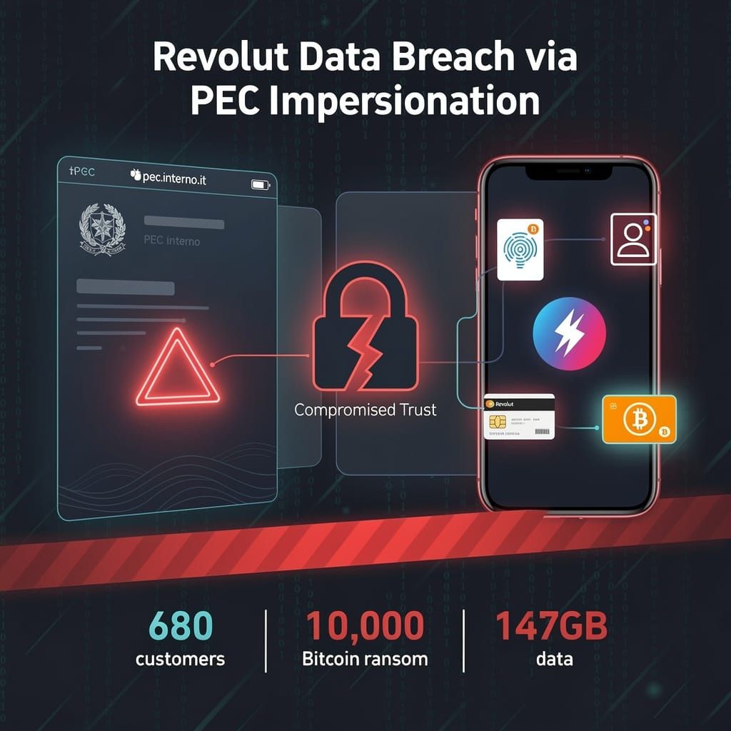 🔐📩 Government PEC Phishing Exposes 680 Revolut Customers