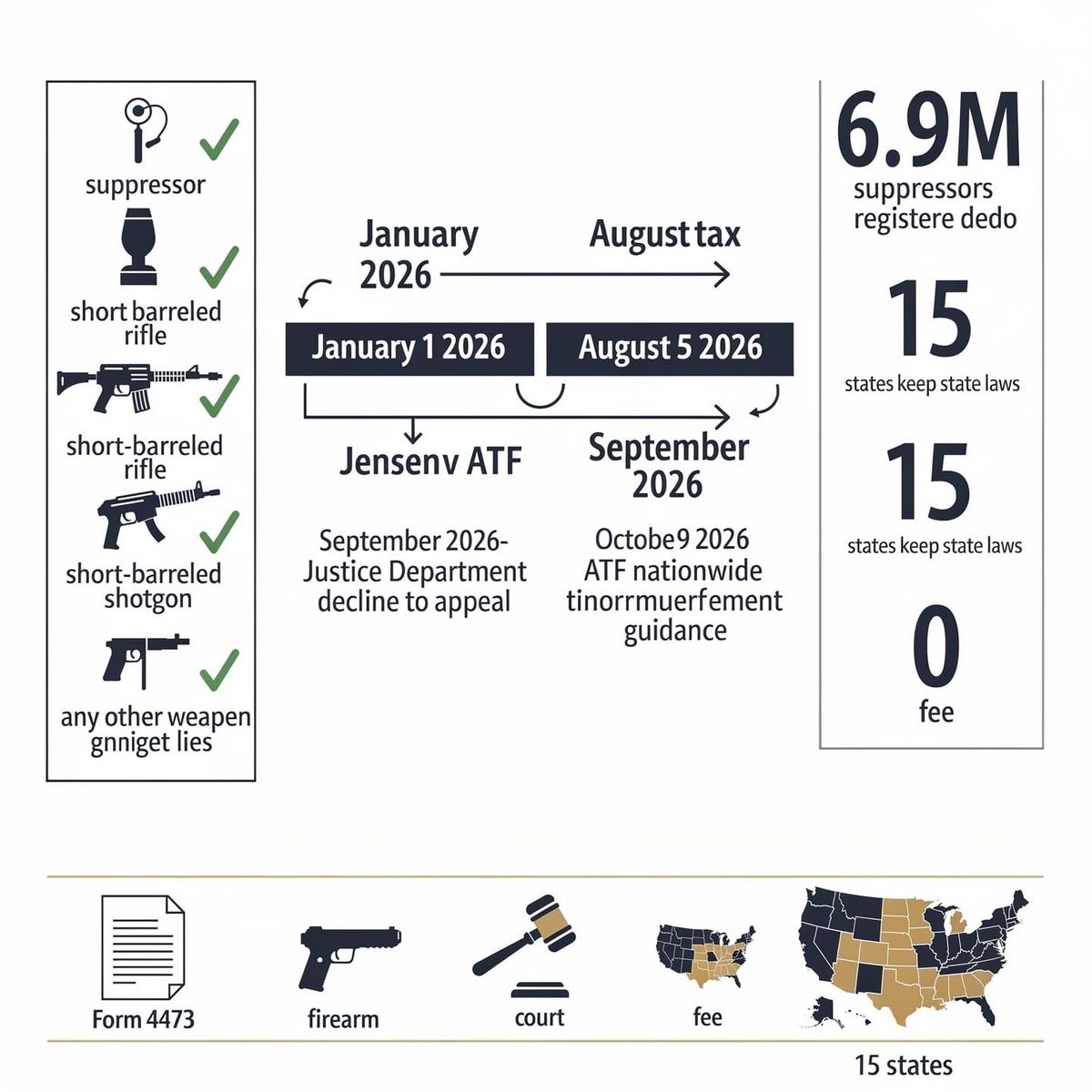 ATF ends federal suppressor registration