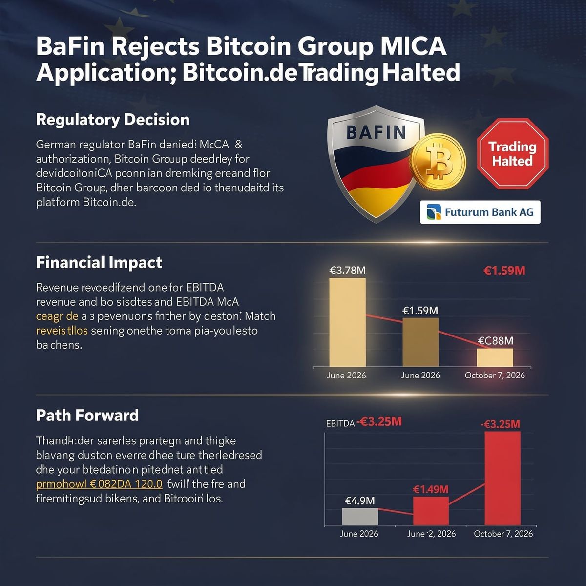 BaFin Rejects Bitcoin Group MiCA Application