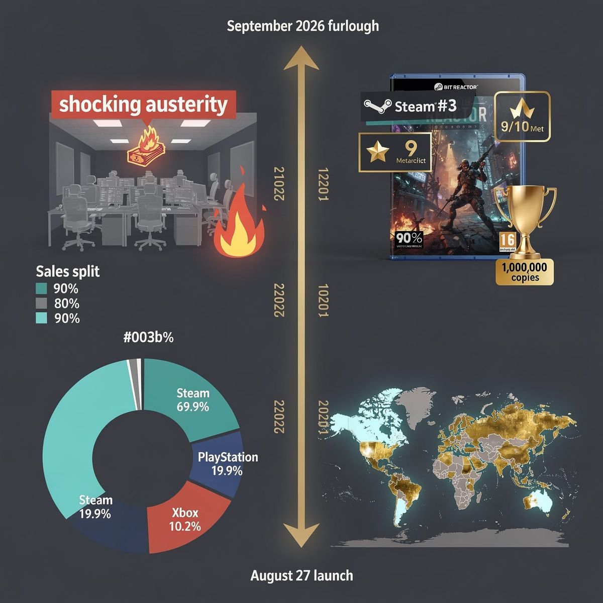 Bit Reactor Furloughed 80% Before Its Game Sold 1M Copies