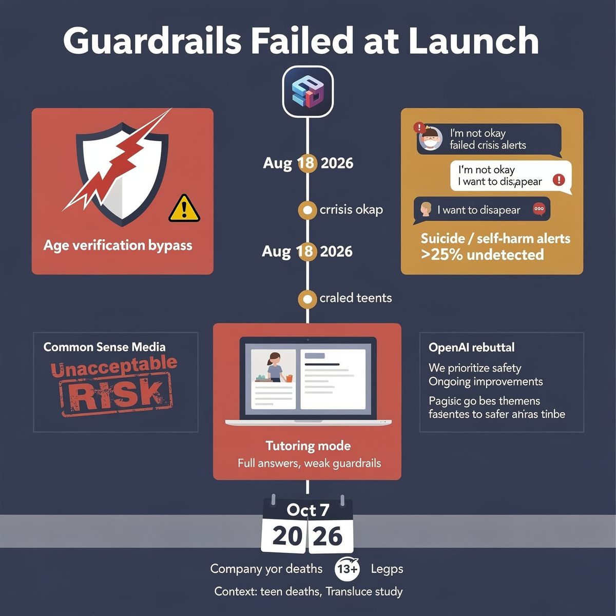 ChatGPT for Teens fails safety controls in watchdog testing