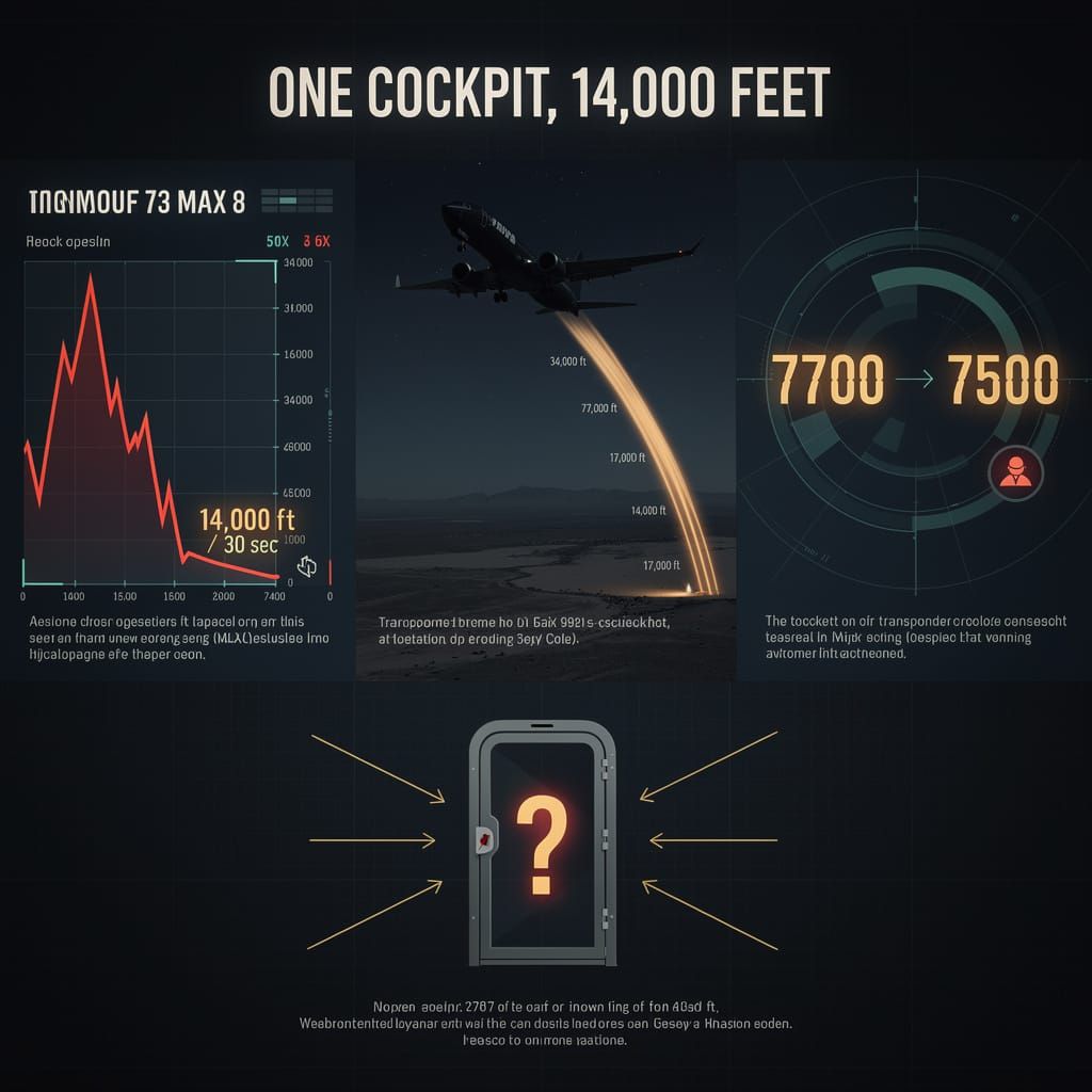 Flydubai FZ1073: flight data undercuts 'under control' narrative