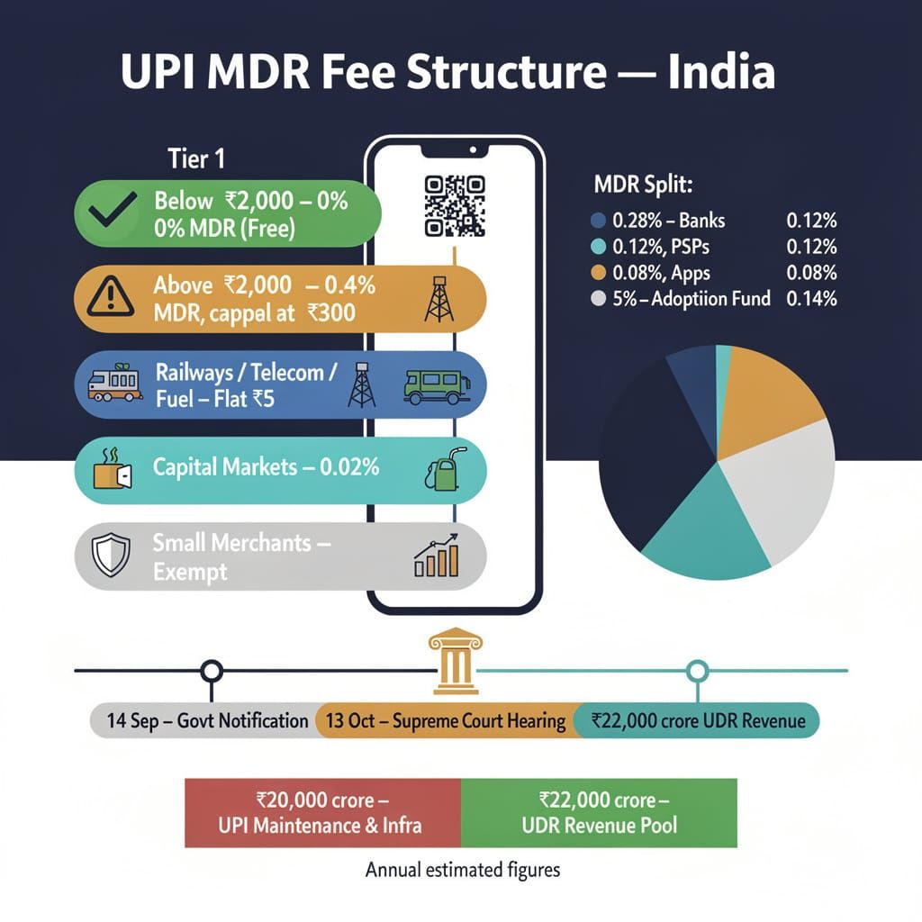 Supreme Court declines stay on UPI fee above ₹2,000