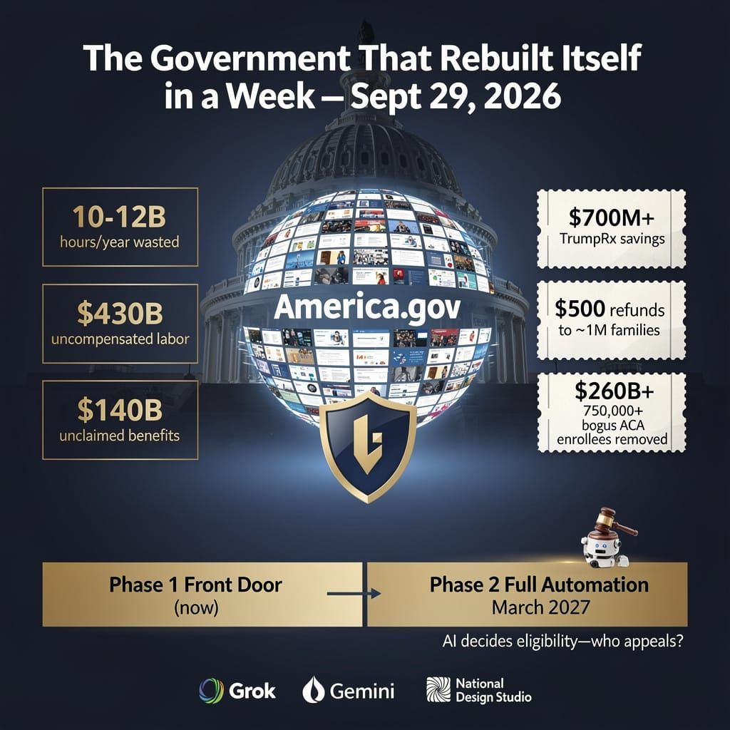 America.gov launches: 30,000 websites become one AI-run portal