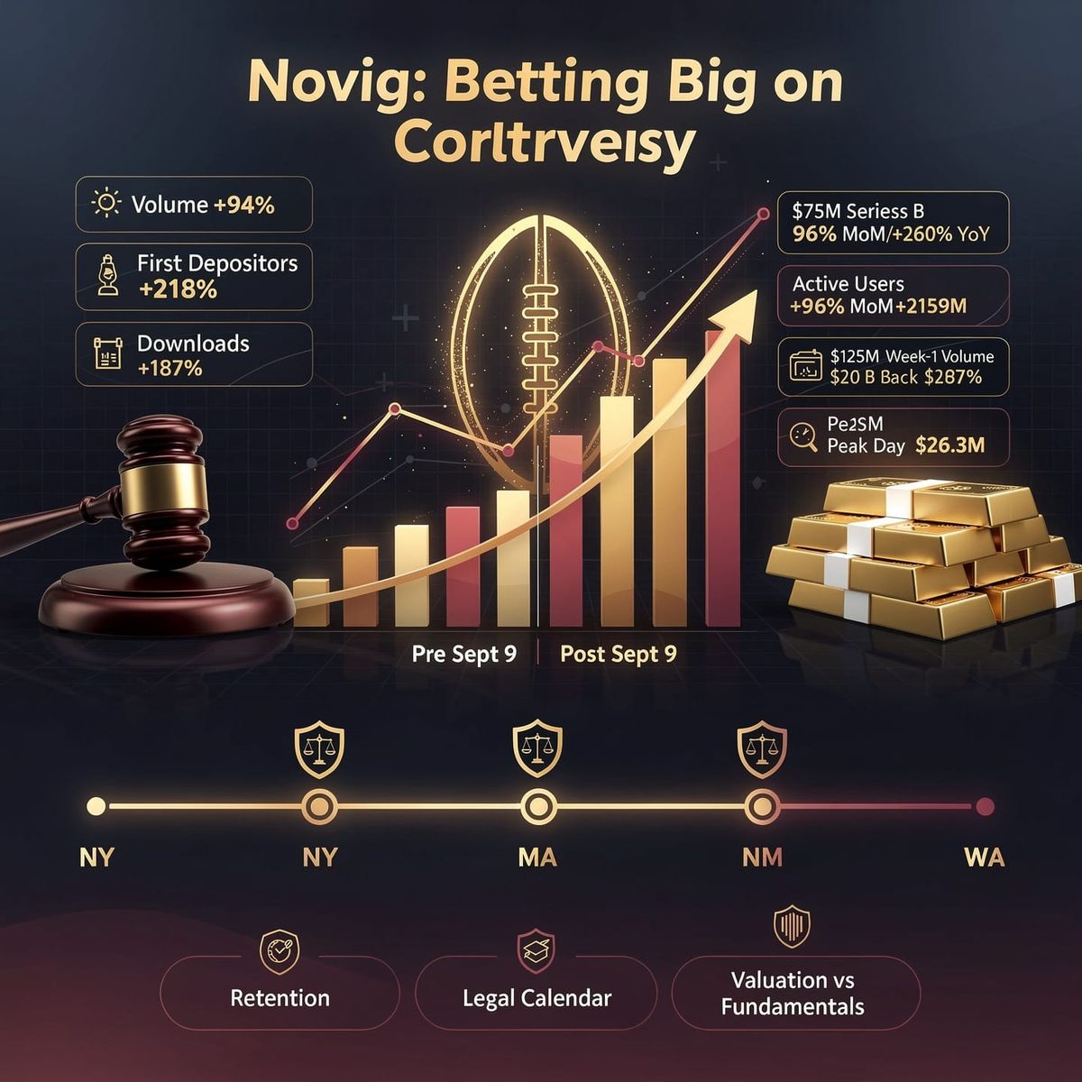Novig's Viral Ad Hides a Retention Test Behind a $2B Valuation