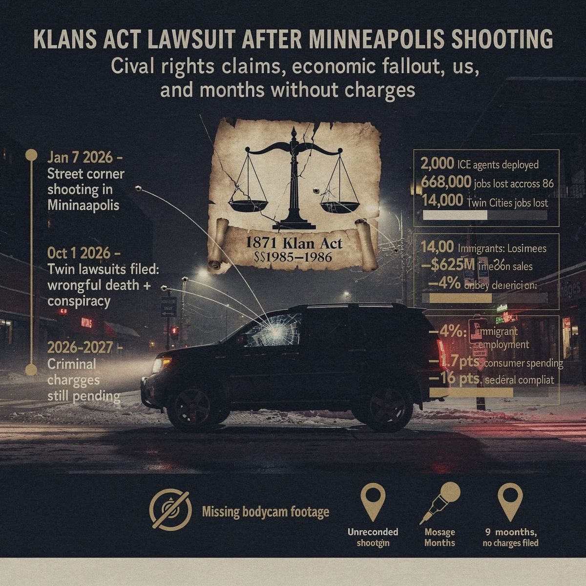 Family of woman killed by ICE agent sues US under 1871 Klan Act